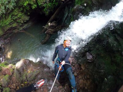 Canyoning in Ribeira dos Caldeirões