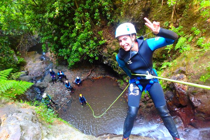 Canyoning Madeira Island - Level One - What the small group changes
