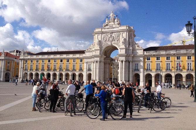 Central Lisbon E-Bike Tour - Passing Mercado da Ribeira and reaching the river