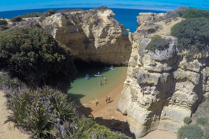 Cliffs & Caves Stand Up Paddle Adventure - Returning to Praia da Coelha