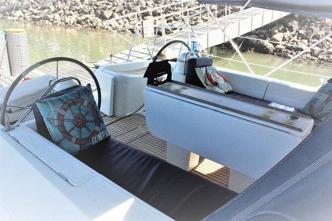 Coastal Tour on a Luxury Sailing Yacht From Vilamoura - Olhos de Água and its working fishing shore