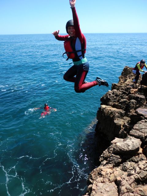 Coasteering Algarve: Cliff Jump, Swim & Climb in Sagres - The jumps build from confidence to height