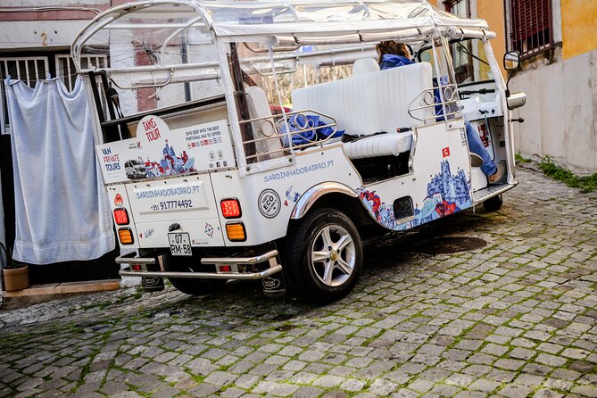 Expert Plus Lisbon Tour with Local Guide in Private Eco Tuk Tuk - Belém Tower, the Discoveries Monument, and the riverfront