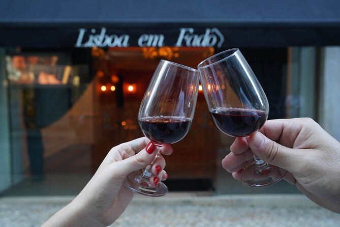 Fado Show with Port Wine at Historic Lisboa em Fado - The strongest part: voices, guitars, and natural sound