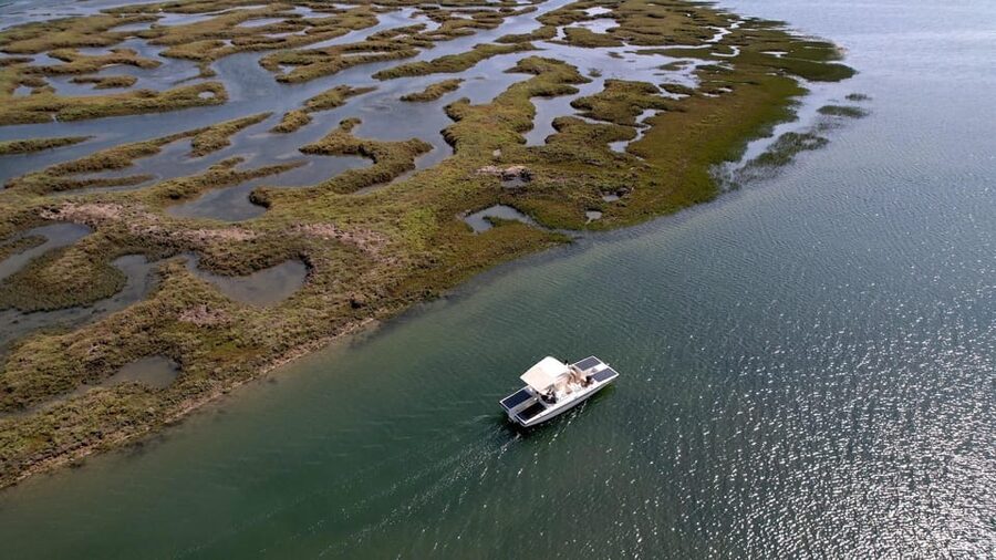 Faro: Ria Formosa Boat Tour by Eco-Friendly Solar Boat - Meeting at Cais das Portas do Mar
