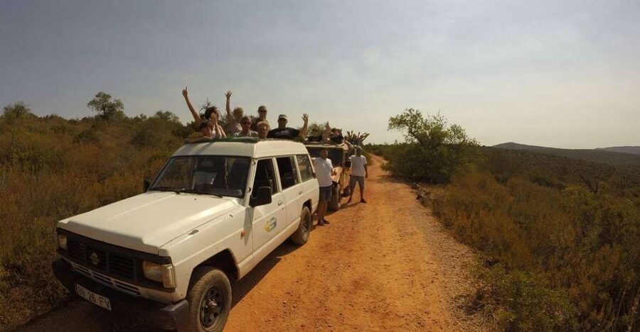 From Albufeira: Algarve Sunset Jeep Tour with Tastings - The farm stop and Algarve flavors