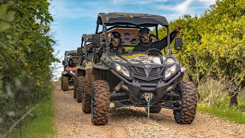 From Albufeira: Half-Day Buggy Adventure Tour - Travessia da Amoreira and the shift to countryside tracks