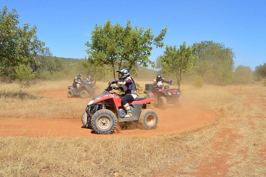 From Albufeira: Paderne Adventure Quad Ride - Guides, pace, and group size