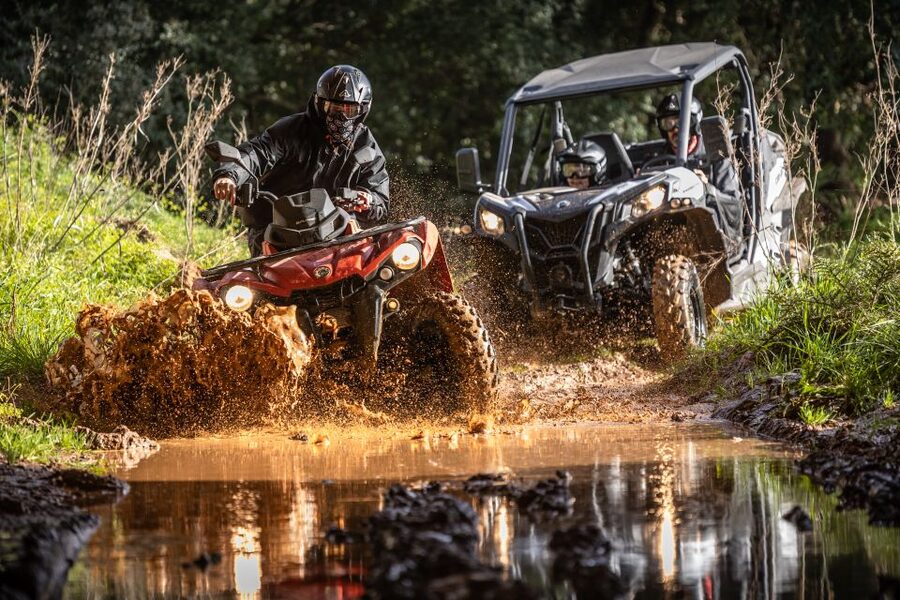 From Almancil: Quad Tour in Algarve Countryside - Handling the quad on rocky ground