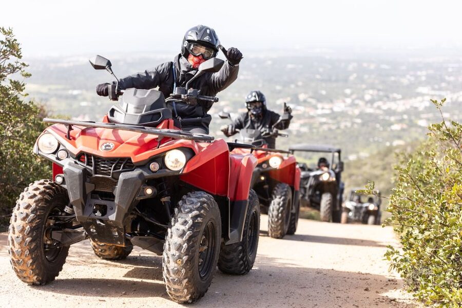 From Almancil: Quad Tour in Algarve Countryside - Riding near the Algibre riverside