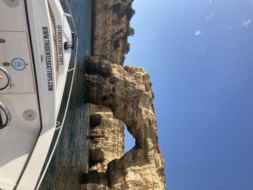From Armação de Pêra: Benagil Caves and Beaches Boat Tour - Praia da Marinha and the heart-shaped coast
