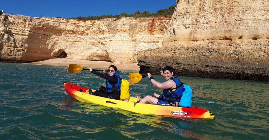 From Benagil: Benagil Caves Kayak Tour - Booking details that affect your day
