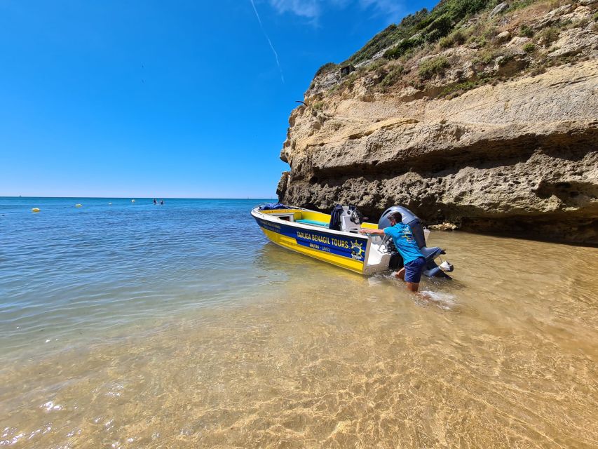 From Benagil: Coast Boat Tour with Benagil Cave - The caves near Benagil and Carvoeiro