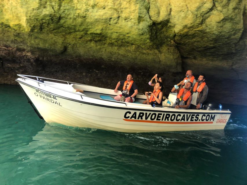 From Carvoeiro: Benagil Caves and Praia da Marinha Boat Trip - From Benagil to Praia da Marinha