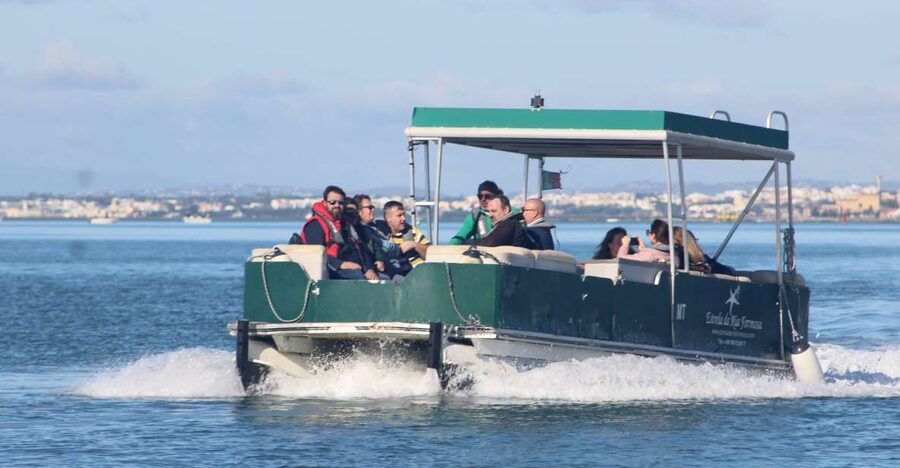 From Faro: 4 Stops, 3 Islands in Ria Formosa Catamaran Tour - Key points at a glance