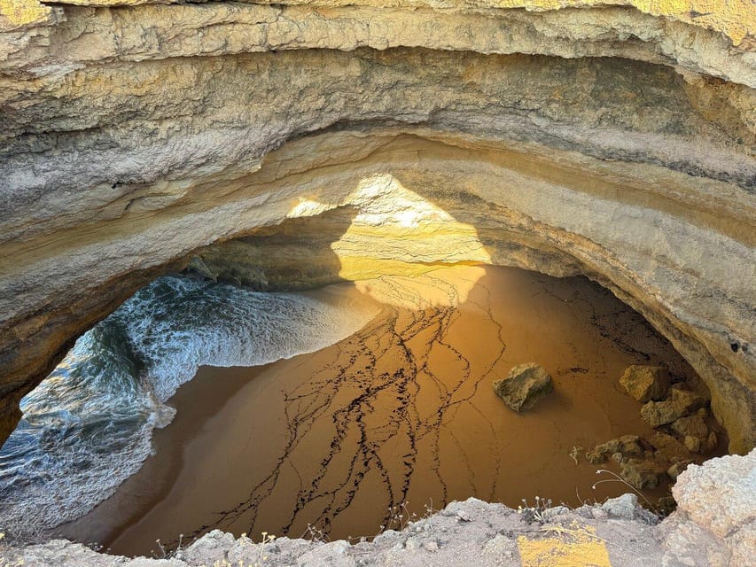 From Faro: Benagil, Algar Seco, 7 Hanging Valleys, & Marinha - Cliff jumping, swimming, and the activity level