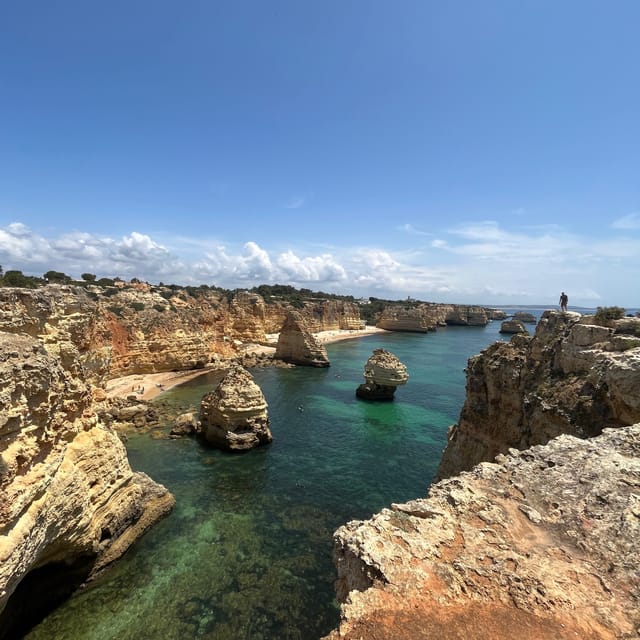 From Faro: Benagil, Algar Seco, 7 Hanging Valleys, & Marinha - What the $64 price really covers