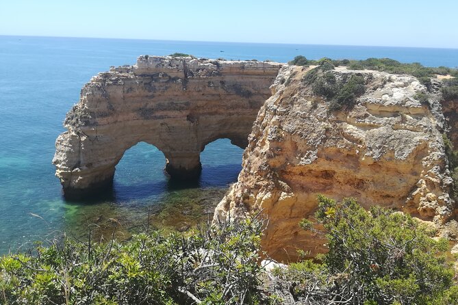 From Faro: Benagil Hiking Cliffs and the 4 Treasure Experience - Four coastal treasures in one Algarve morning