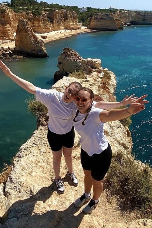 From Faro: Benagil, Marinha, 7 Valleys, and Algar Seco Tour - A long pause at Marinha Beach