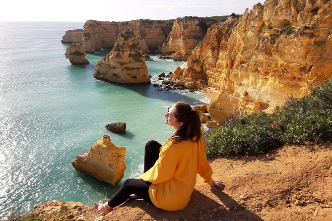 From Faro: Visit Benagil Cave, Marinha Beach, Algar Seco & More - Praia da Marinha gives you time to slow down
