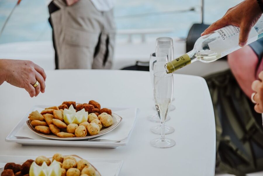 From Funchal: Cabo Girao Sunset Cruise on Luxury Catamaran - Seeing Cabo Girão from below