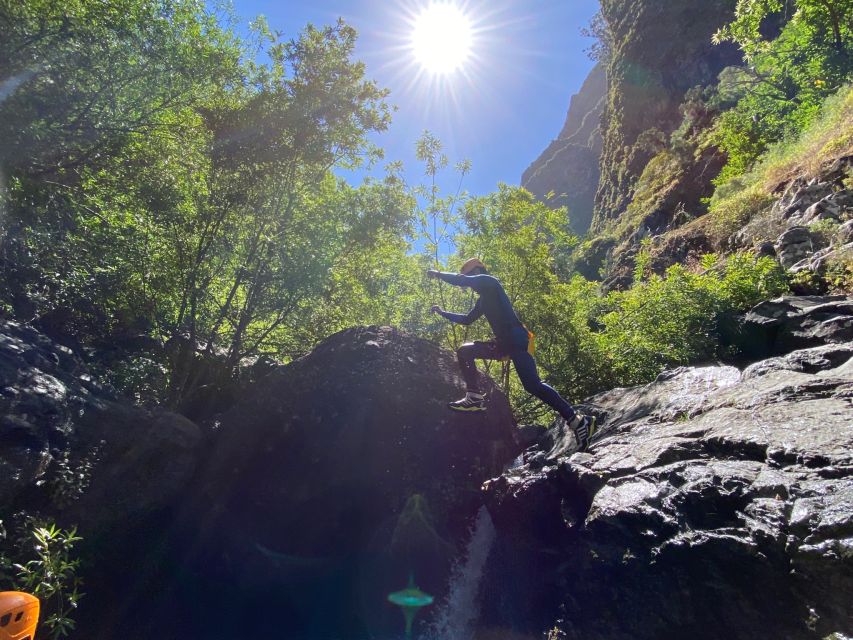 From Funchal: Intermediate Canyoning Adventure (Level 2) - The guides make the difference