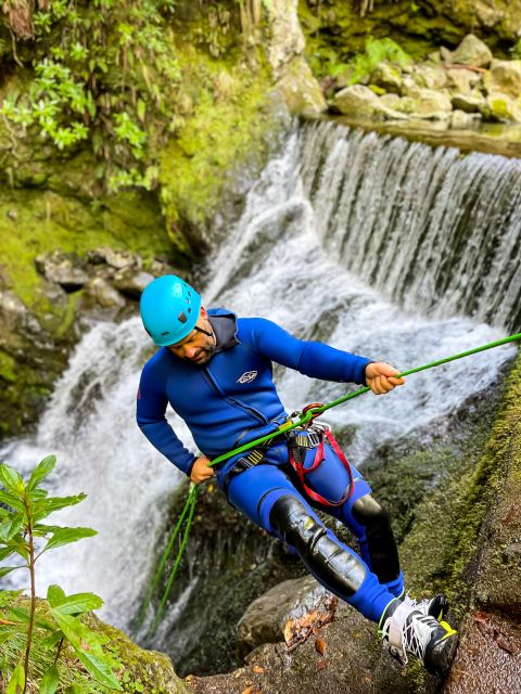 From Funchal: Intermediate (Level 2) Canyoning Adventure - Abseiling down waterfalls up to 18 meters