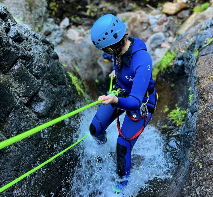 From Funchal: Intermediate (Level 2) Canyoning Adventure - What the $84 price really covers