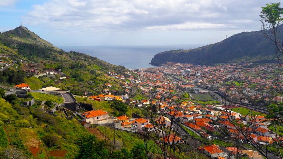 From Funchal: Machico to Porto da Cruz Larano Cliff Hike - The Larano Cliff and the exposed sections