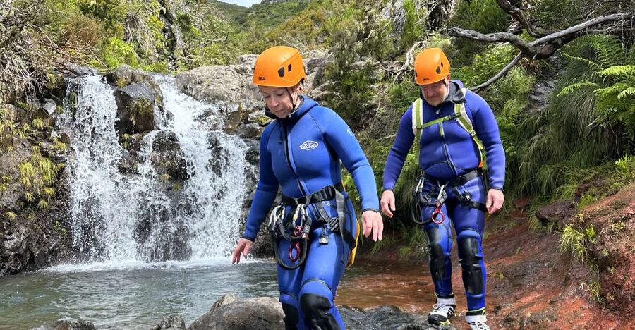 From Funchal: Madeira Island Canyoning for Beginners - Two hours of slides, swims, jumps, and abseiling