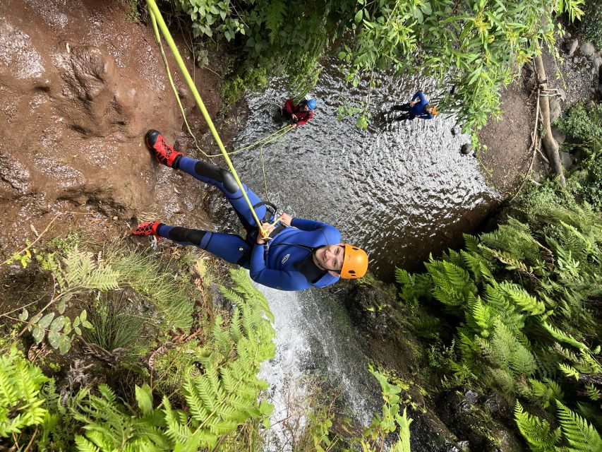 From Funchal: Madeira Island Canyoning for Beginners - The walk to the water is part of the workout
