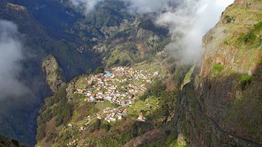 From Funchal: Nuns Valley, Monte and Sleigh Ride Tour - Pico dos Barcelos and the final view over Funchal
