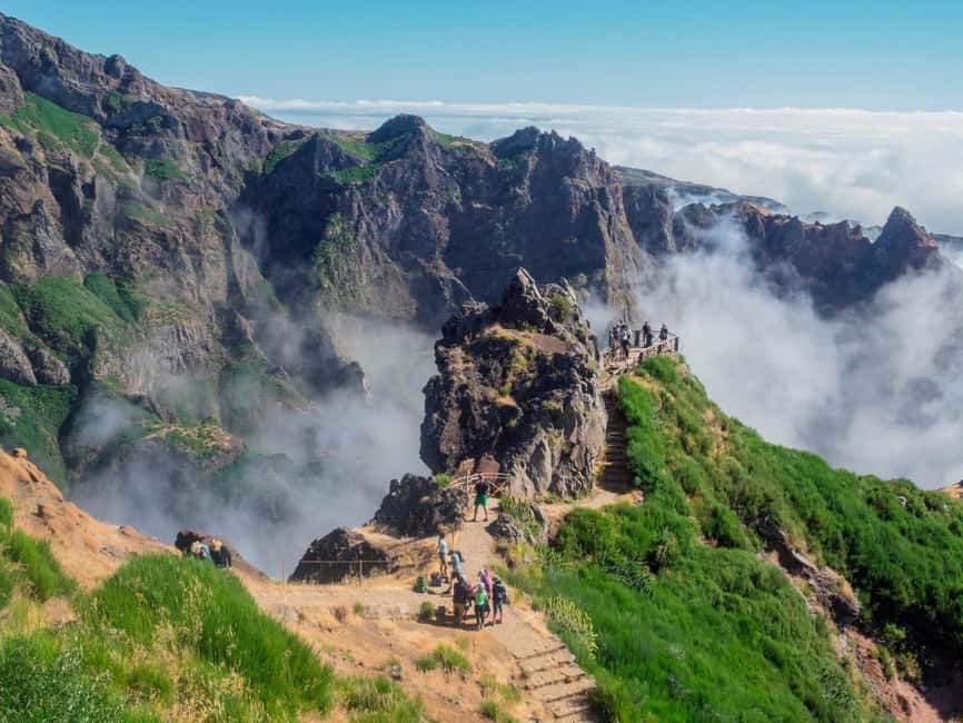 From Funchal: Transfer to Pico do Arieiro & Pico Ruivo Trail - The morning transfer from Funchal or Caniço
