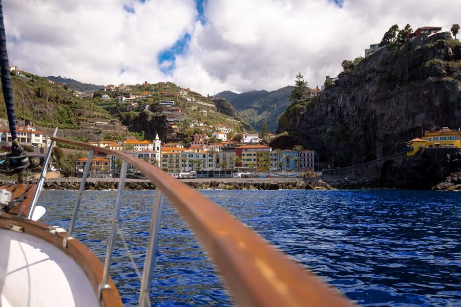 From Funchal: West Bays Sailing Tour with Lunch - The swimming stop in clear water
