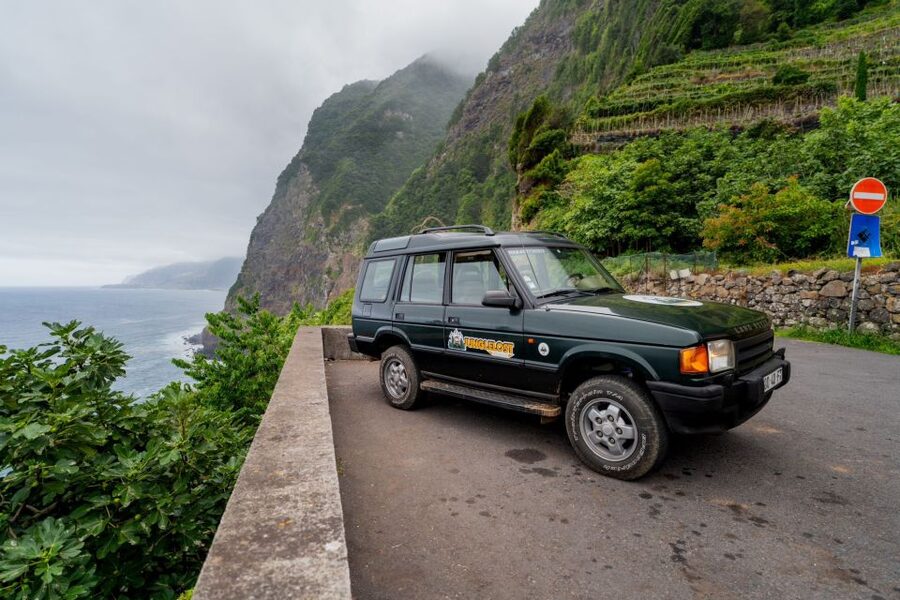 From Funchal:West Madeira Open-roof 4x4 Day Tour with Pickup - Ponta do Sol closes the route with warm coastal views