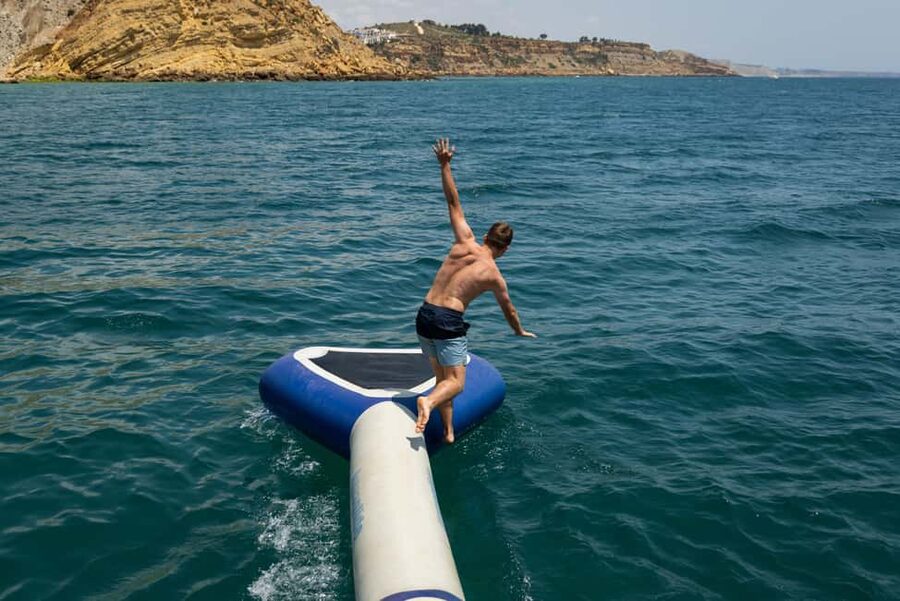 From Lagos: Algarve Golden Coast Cruise - Burgau and the quiet bay stop