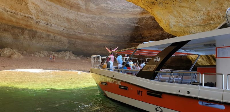From Lagos: Benagil Caves Catamaran Cruise - Setting out from Passeio dos Descobrimentos