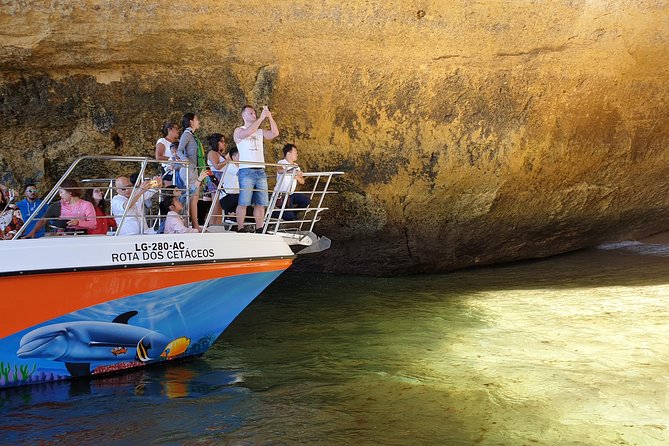 From Lagos: Benagil Caves Cruise on a Catamaran - Leaving Lagos and following the Algarve coast