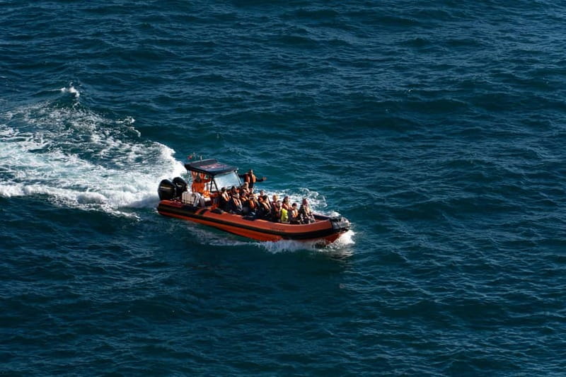 From Lagos: Benagil Caves Speedboat Adventure - The extra grottos and pirate hideouts
