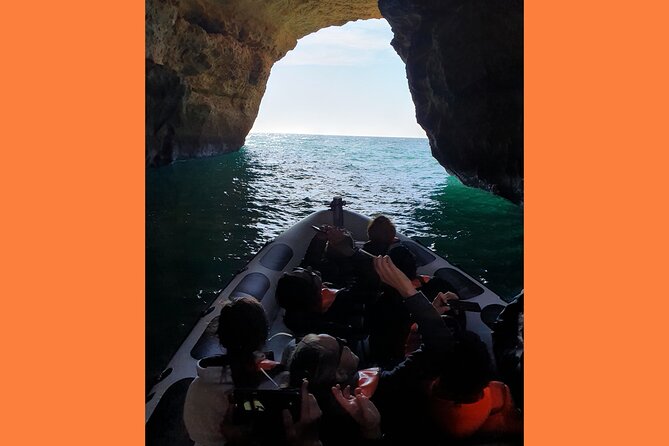 From Lagos: Benagil Caves Tour by Speed Boat with Guide - Entering Benagil and the nearby caves