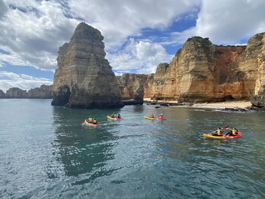 From Lagos: Kayak Experience in Ponta da Piedade - The guides and the feel of the group