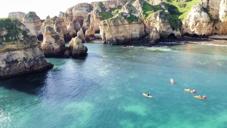 From Lagos: Kayak Experience in Ponta da Piedade - Price and practical value at $40
