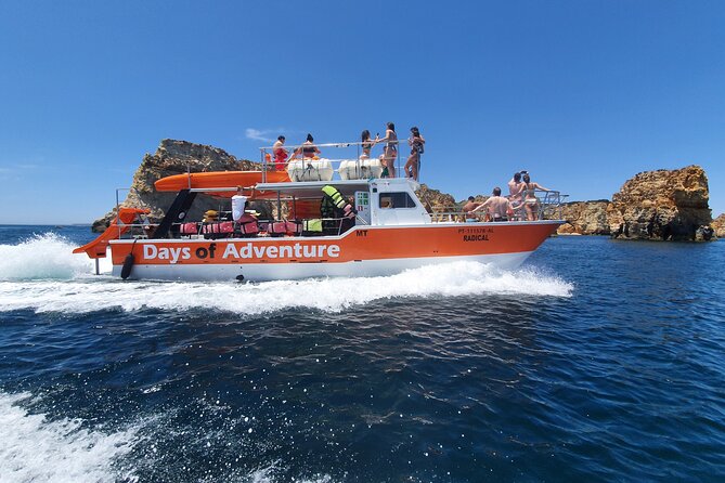 From Lagos: Kayak Tour of Ponta da Piedade Caves on Catamaran - Through the caves, arches, and cliff passages