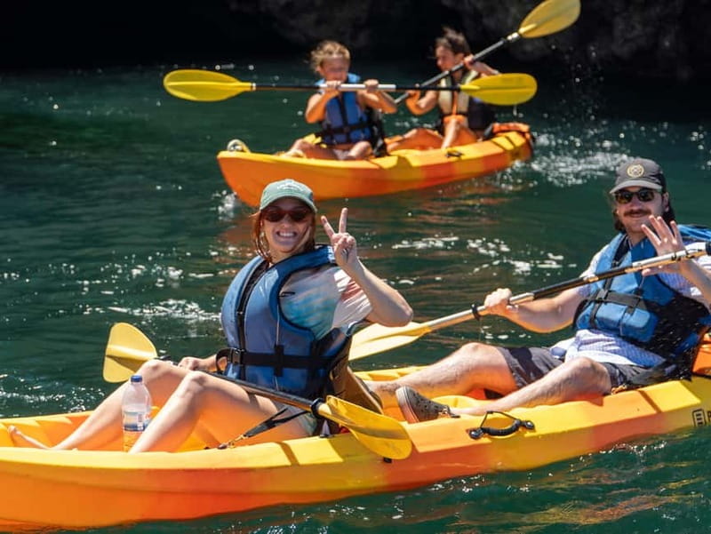 From Lagos: Ponta da Piedade Caves Kayak Tour from Catamaran - What the $41 price really covers