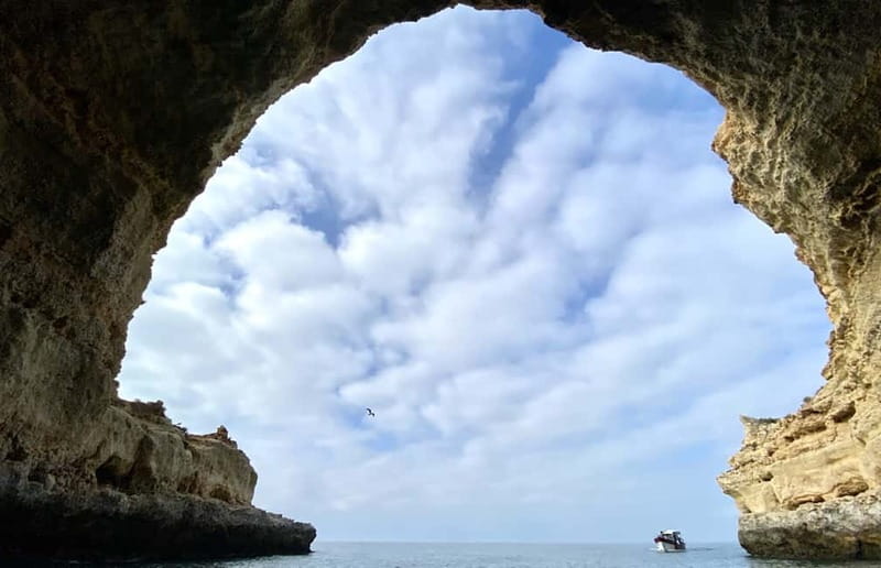 From Lagos: Scenic Cruise to the Benagil and Carvoeiro Caves - The Benagil skylight