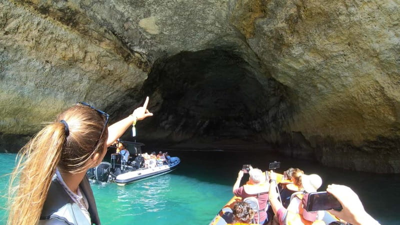 From Lagos: Scenic Cruise to the Benagil and Carvoeiro Caves - The crew can make or break the ride