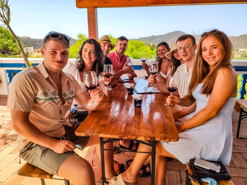 From Lagos: Small-Group 4-Hour Wine Tasting Tour - Three wines, tapas, and a quiet setting