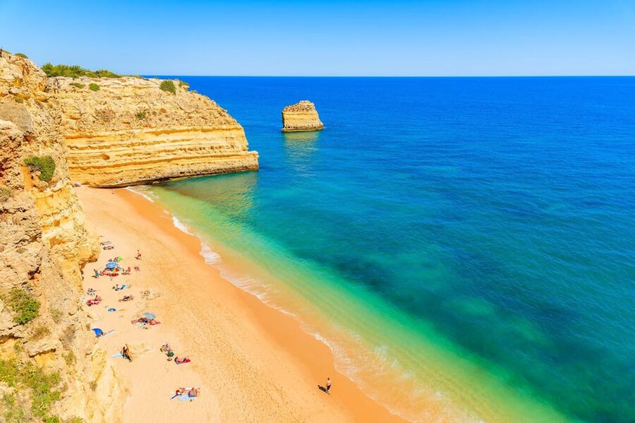 From Lisbon: Algarve, Benagil Sea Cave & Lagos Full-Day Tour - Lagos beaches: Dona Ana and Camilo