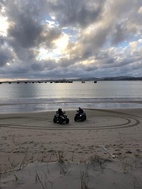 From Lisbon: Atlantic Coast Guided Quad Bike Tour - The old military compound and its strange stories