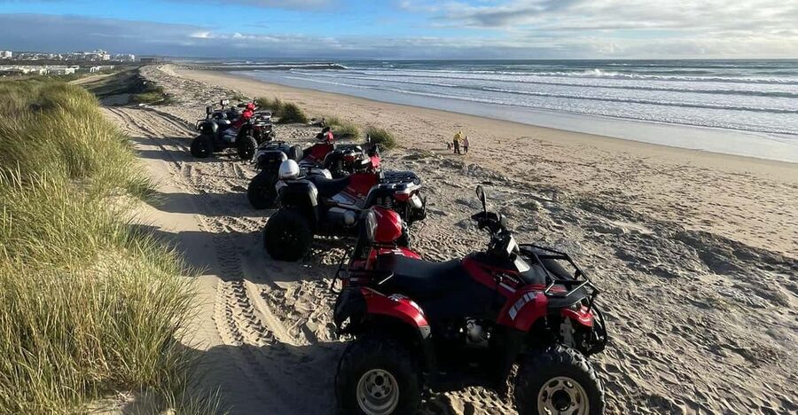 From Lisbon: Atlantic Coast Guided Quad Bike Tour - The Portuguese Grand Canyon and the abandoned waterpark